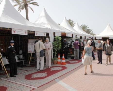 Polizistinnen aus Agadir feiern den Internationalen Frauentag, M'BARK CHBANI, Libération