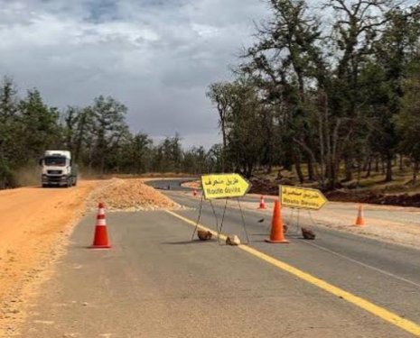 Stumbling of works on the road connecting Ifrane and El Hajeb - The Weekly Newspaper, mourad.allioui
